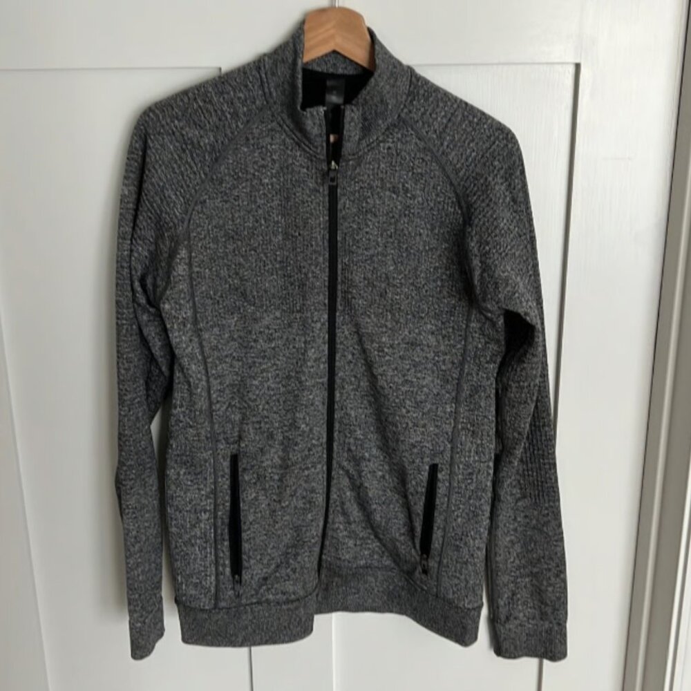 Lululemon mens unisex zip up track jacket - like new! Med